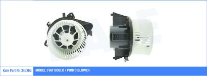 KALORIFER MOTORU 12V FIAT DOBLO PUNTO 1.2 1.4  - KALE 343365