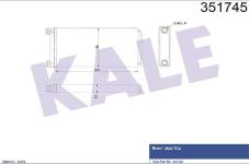 KALORIFER RADYATORU MAN TGA-00 D2866 D2876 - KALE 351745