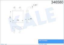 KALORIFER RADYATORU A/M 170X163X22 KALORIFER P - KALE 346580