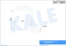 KALORIFER RADYATORU 8FH 351 315-351 VW T5-T6 B - KALE 347380