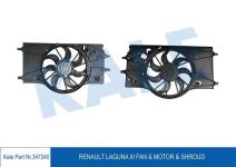 FAN MOTORU LAGUNA III 1.5 DCI-1.6 16V-2.0 16V- - KALE 347240