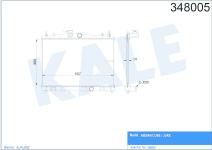 MOTOR SU RADYATORU NISSAN JUKE 1.6 BENZINLI 20 - KALE 348005