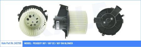 KALORIFER MOTORU PEUGEOT 307 / 307 CC / 307 SW - KALE 342750