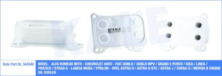 YAG SOGUTUCU OPEL ASTRA H / ASTRA H GTC / ASTR - KALE 344540