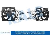 FAN MOTORU DOBLO DOBLO MPV PRATICO - COMBO - V - KALE 347180