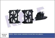 FAN MOTORU DAVLUMBAZLI KOMPLE DACIA LOGAN-SAND - KALE 347160