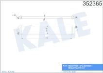 TURBO RADYATORU INTERCOOLER NV400-MOVANO B-MAS - KALE 352365