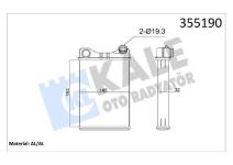KALORIFER RADYATORU KUTU ICI ADET1 FIAT FIAT P - KALE 355190