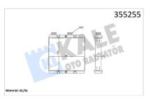 KALORIFER RADYATORU 32MM HONDA CIVIC 2006- BOR - KALE 355255