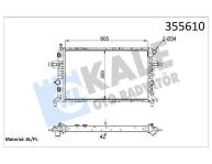 SU RADYATORU MEKANIK 42MM OPEL ASTRA G. ZAFIRA - KALE 355610