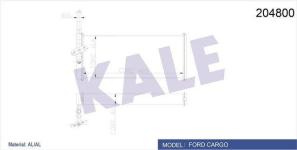Kalorifer Radyatoru Al/brz Ford Cargo 1824-2524-2530-2535 - - KALE 0290921AB
