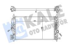 SU RADYATORU OPEL ASTRA J 1.6 12-/CASCADA 1.6  - KALE 358950