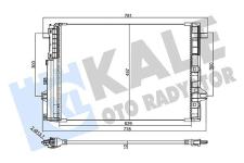 KLIMA RADYATORU KONDENSER INFINITI Q30-QX30. M - KALE 357725