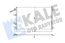 KLIMA RADYATORU KONDENSER NISSAN QASHQAI. QASH - KALE 358755