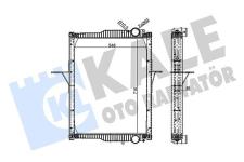 MOTOR RADYATORU RENAULT MIDLUM 240/280-12/280- - KALE 355695