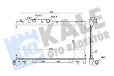 MOTOR SU RADYATORU SUBARU FORESTER 2.0 08-13 I - KALE 355755
