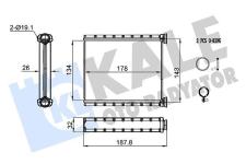 KALORIFER RADYATORU BORUSUZ BRAZING AL/AL CAPT - KALE 357290
