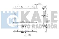 RADYATOR PEUGEOT P307 P307 SW 1330.W7 1 SIR - KALE 2048011AB