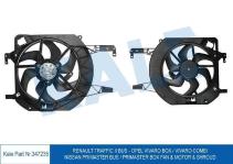 FAN MOTORU DAVLUMBAZLI RENAULT TRAFIC II . OPE - KALE 347235