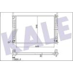 RADYATOR SU FIESTA V 01-08/FUSION 02-10/1.4 TD - KALE 356885