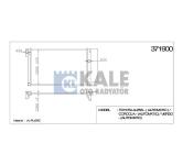 MOTOR SU RADYATORU AURIS 1.4 1.6 2007- COROLLA - KALE 371900