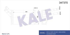 KALORIFER RADYATORU 8FH 351 311-421 VW PASSAT- - KALE 347370