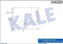 RADYATOR SU POLO CLASSIC/CADDY/IBIZA/CORDOBA 9 - KALE 348260