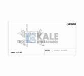TURBO RADYATORU INTERCOOLER AL/PL/BRZ HYUNDAI  - KALE 344940