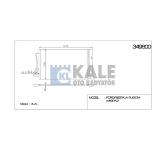 KLIMA RADYATORU  KONDENSER  KURUTUCULU AL/AL K - KALE 379600