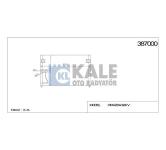 KLIMA RADYATORU 548X358X18 JAPON 626 GF 2.0 98 - KALE 387000