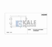 KLIMA RADYATORU HYUNDAI H 100 PORTER 2.5TDI 04 - KALE 342985