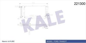 MOTOR RADYATORU AC TRANSIT TURBO T12 T15 2. - KALE 0220251AB