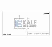 SU RADYATORU AL/PL/BRZ CIVIC V-VI-CRX III - KALE 368900