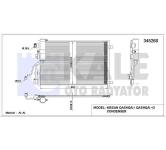 KLIMA RADYATORU  KONDENSER  KURUTUCULU NISSAN  - KALE 345260