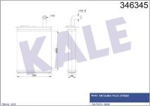 KALORIFER ALBEA-PALIO-STRADA AL MKNK   - 6448A - KALE 346345