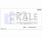 KALORIFER RADYATORU A/M 205X167X26 KALORIFER P - KALE 346780
