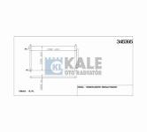 KLIMA RADYATORU  KONDENSER  KURUTUCULU AL/AL H - KALE 345395