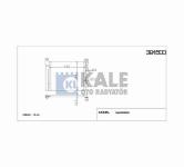 KLIMA RADYATORU  KONDENSER  KURUTUCULU AL/AL K - KALE 391500