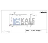 SU RADYATORU AL/PL/BRZ MAZDA 6 HB 1.8-2.0 02-0 - KALE 360000