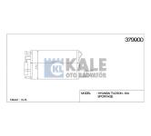 KLIMA RADYATORU  KONDENSER  KURUTUCULU AL/AL H - KALE 379900