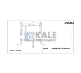 SU RADYATORU AL/PL/BRZ KIA CARNIVAL I. CARNIVA - KALE 345940