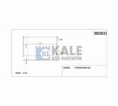 KLIMA RADYATORU  KONDENSER  KURUTUCULU AL/AL H - KALE 380300