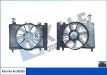 RADYATOR FAN MOTORU TOYOTA YARIS 1.5 00-05. YA - KALE 360295
