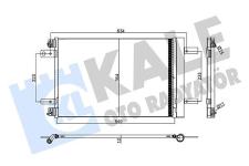 Klima Radyatoru Psa 308/3008/5008/partner B.m 2013-981674658 - KALE 357945