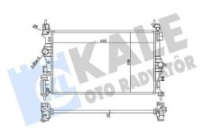 SU RADYATORU OPEL CORSA E 1.3 CDTI 14- AL/BRZ  - KALE 358955