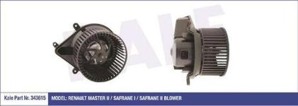 KALORIFER MOTORU RENAULT MASTER II / SAFRANE I - KALE 343615