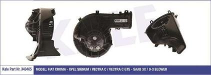 KALORIFER MOTORU 12V FIAT CROMA. OPEL VECTRA C - KALE 343465