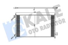 KLIMA RADYATORU KONDENSER HONDA ACCORD VII 2.0 - KALE 357990