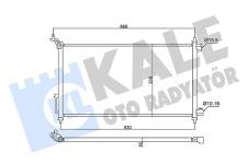 KLIMA RADYATORU KONDENSER NISSAN JUKE 1.6 0 10 - KALE 357830