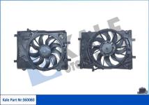 RADYATOR FAN MOTORU CHEVROLET AVEO 1.2 1.2LPG  - KALE 360080
